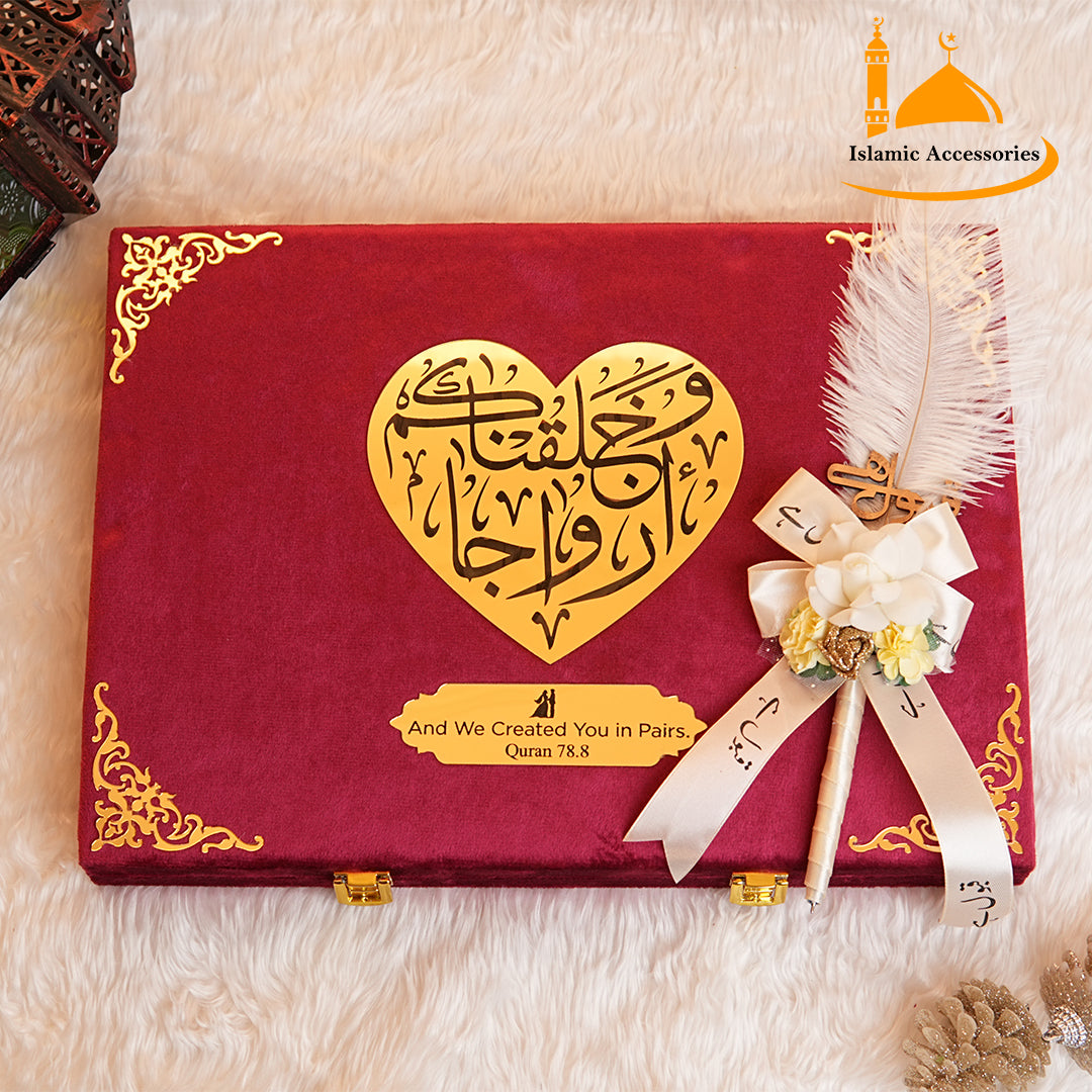 Classic & Elegant Nikkah Set