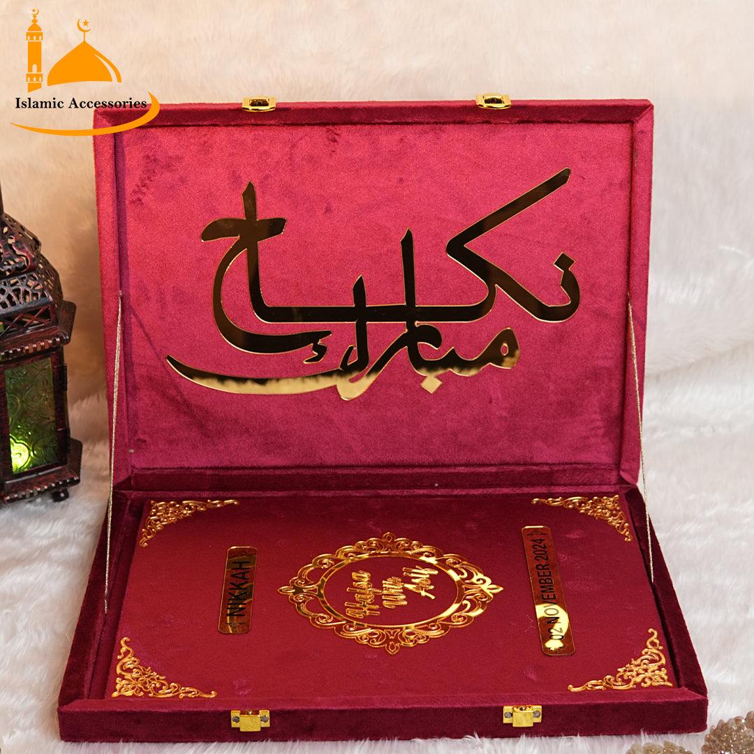 Classic & Elegant Nikkah Set