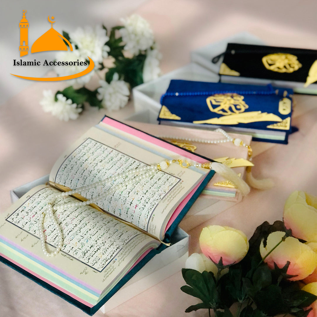 Quran Gift Hamper with Tasbeeh & Bookmark