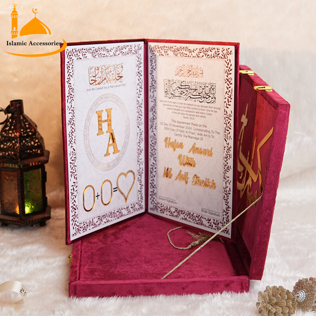 Classic & Elegant Nikkah Set