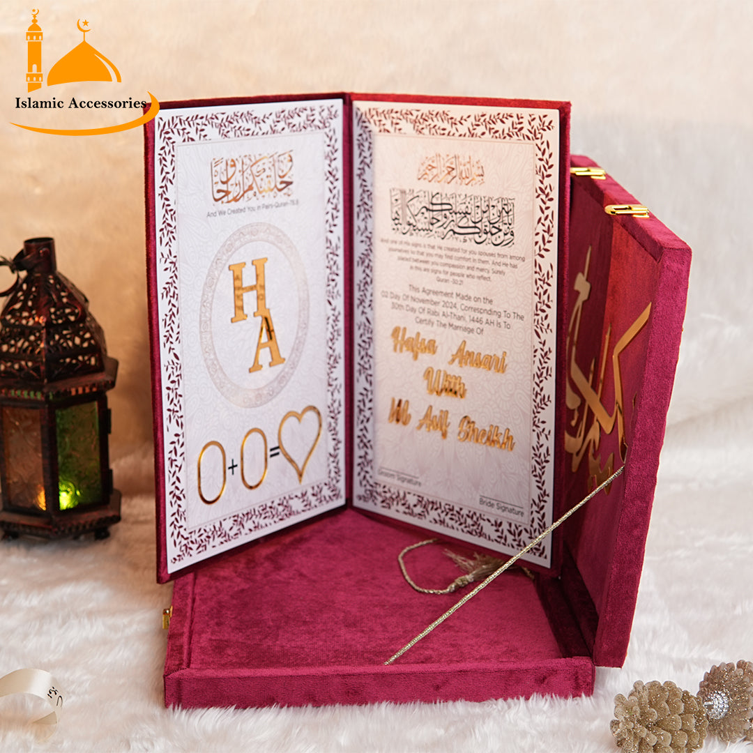 Classic & Elegant Nikkah Set