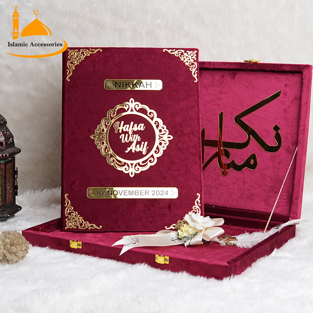 Classic & Elegant Nikkah Set